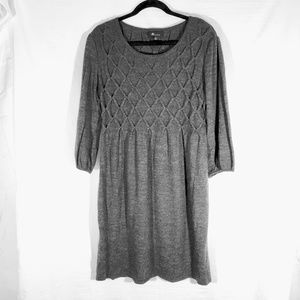 Grey sweater dress XL VGUC
